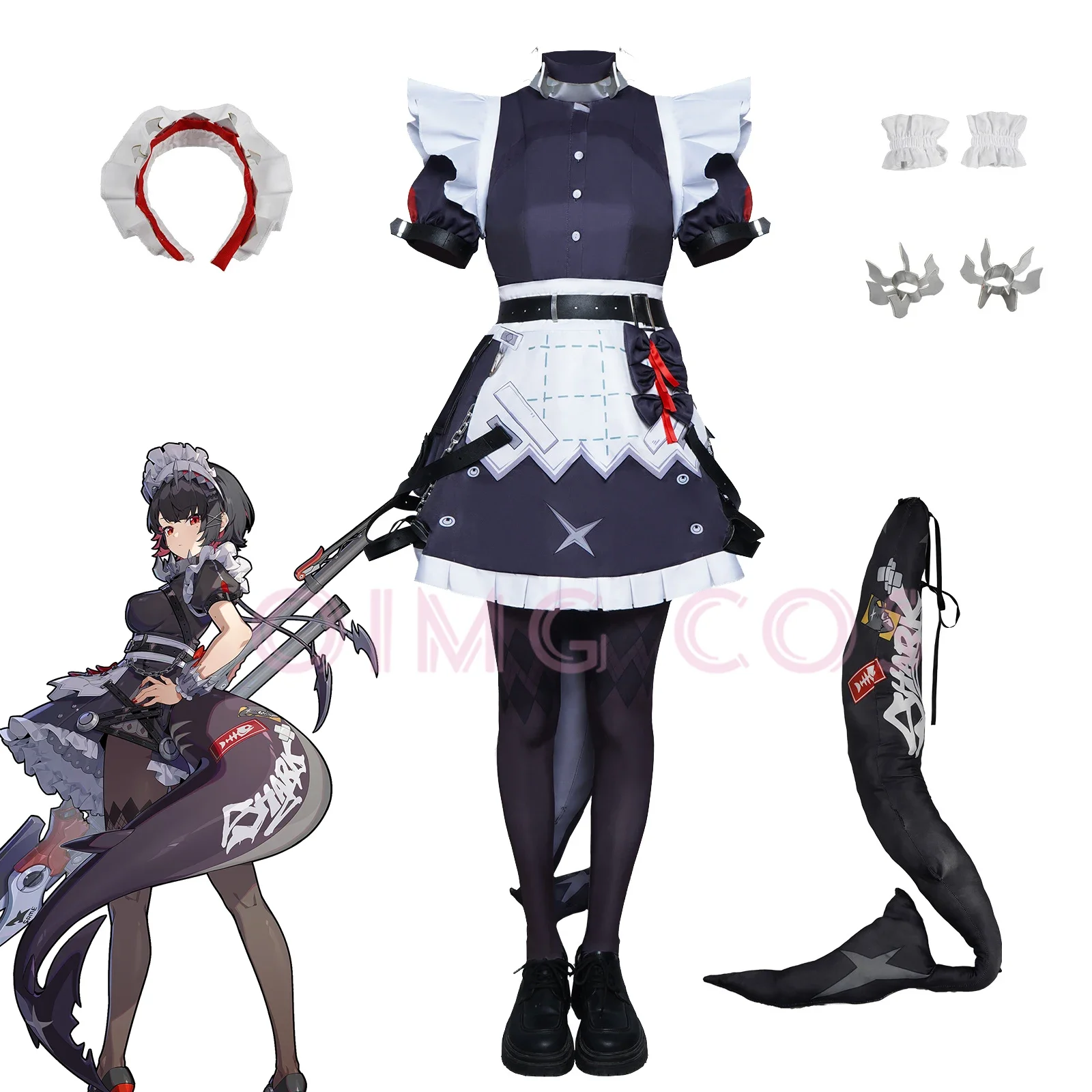 Anime Cosplay Ladies - Ellen Joe Zenless Zone Zero Cosplay