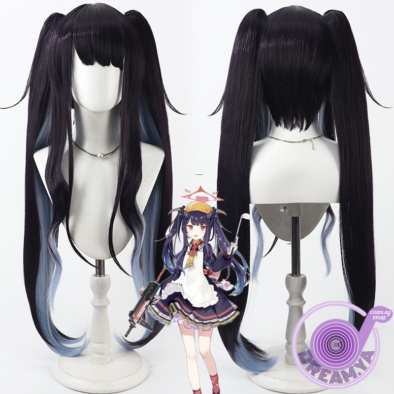 Aikiyo Fuuka Cosplay Wig Blue  - đánh giá và giá Anime Cosplay Blue Hair