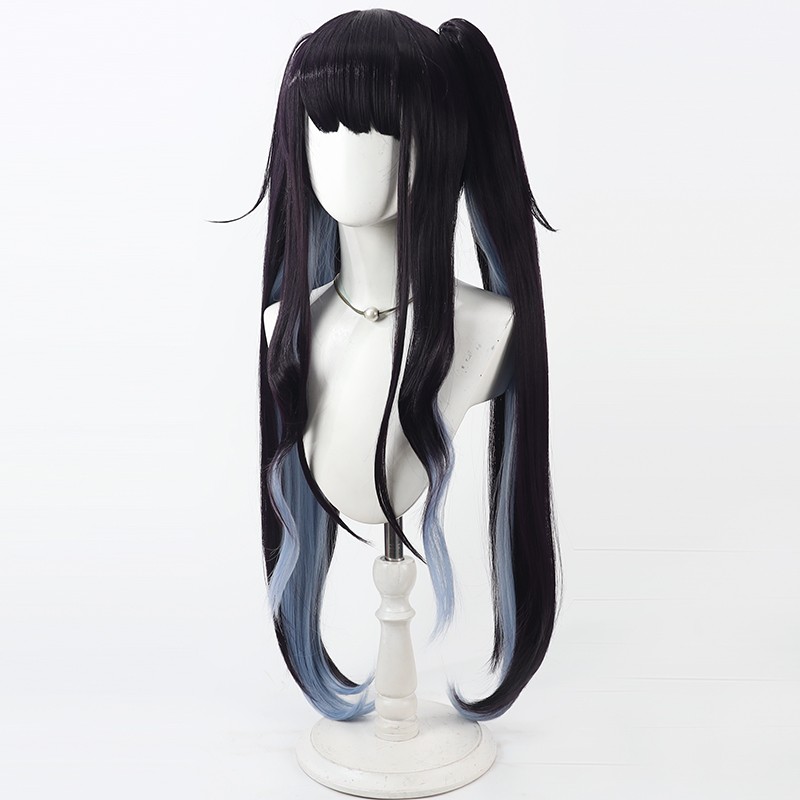 Aikiyo Fuuka Cosplay Wig Blue  - đánh giá và giá Anime Cosplay Blue Hair